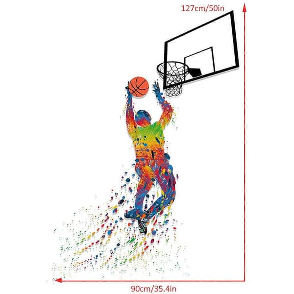 Vinyl Basketballspillere Slam Dunk