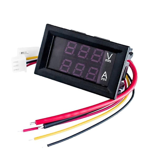 Digitalt Voltmeter Amperemeter