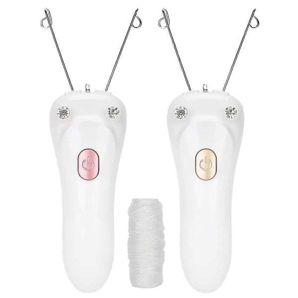 Elektrisk tråd-epilator hårfjerner USB-opladning bomuldstråd-epilator (Host bomuldstråd USB pink Host Cotton Thread USB Cable P