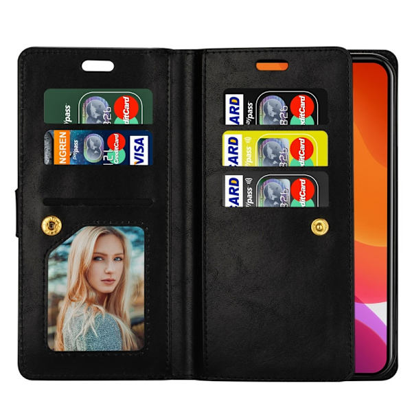 iPhone 15 Monitoimikotelo Musta 125