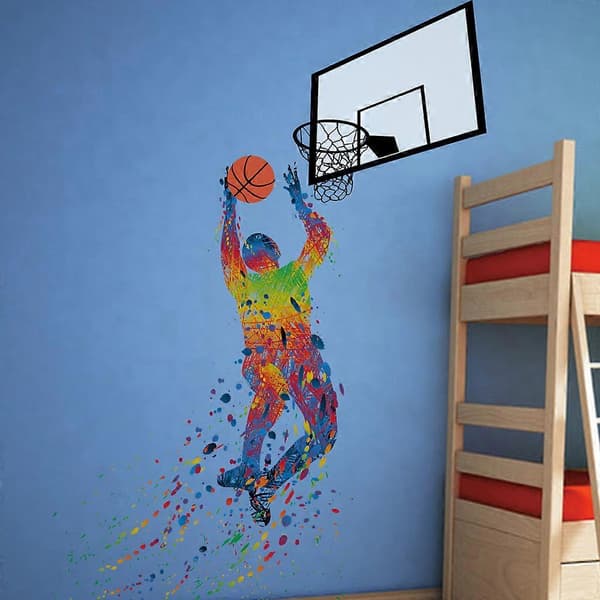 Vinyl Basketballspillere Slam Dunk