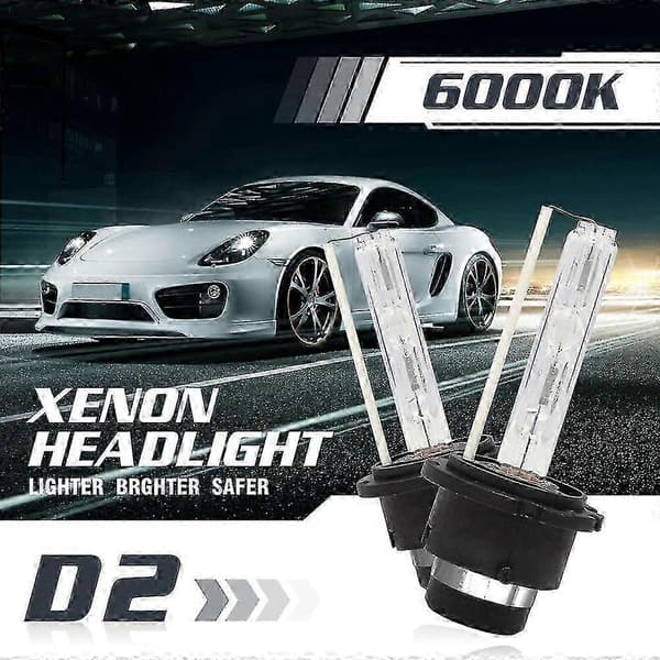 D2R/D2S/D2C HID-strålkastarlampor 35W 6000K 2-pack EU-kompatibel billampor Edition 0816 5 5