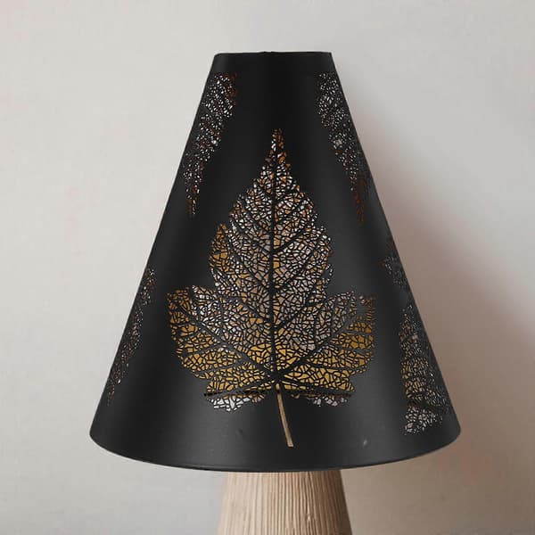 Lampeskærm Loftslampe Skærm til Ophængning 1 Stykke i Sort Jernmateriale