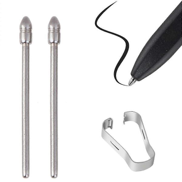 Spets av höghållfast titanlegering för Scribe Write Stylus Pen Slitstark, tryckkänslig för studenter Round Head