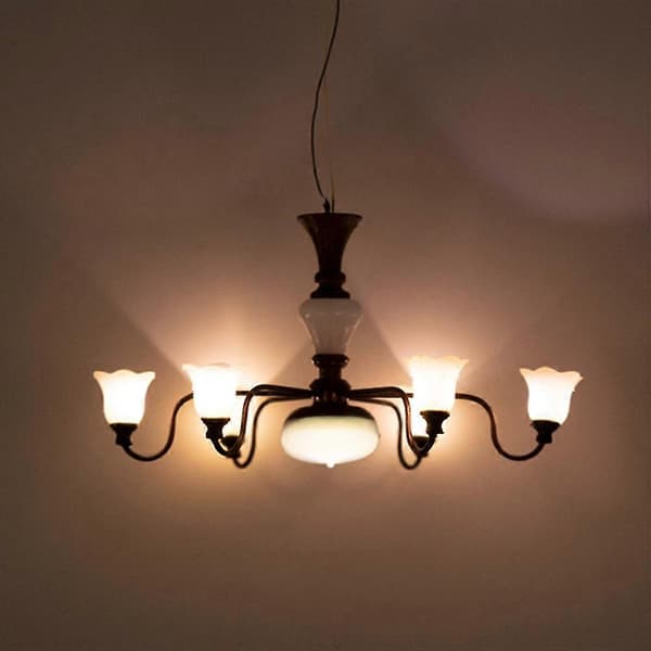 Mini DIY Væglamper Lille Loftslampe Model til Minihusbrug Multi
