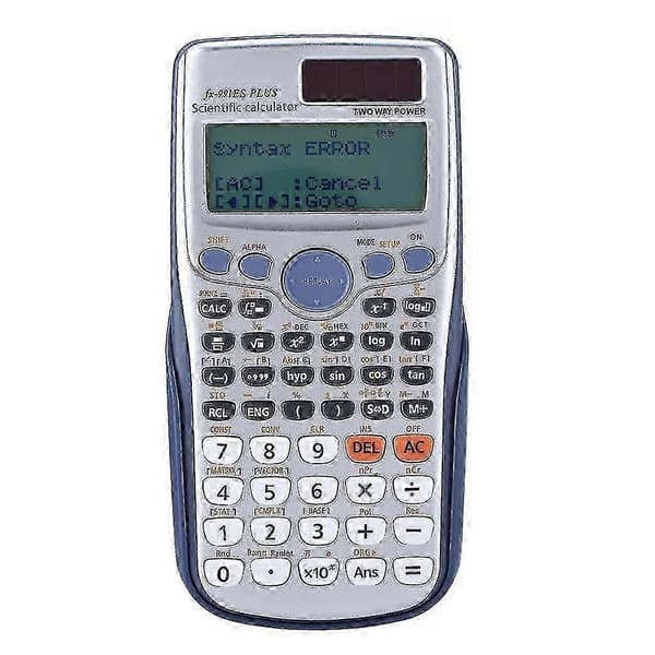 Fx-991es-plus Miniräknare - 417 Funktioner - Universitetsstudenter & Kontorsbruk