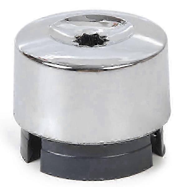 7L6 601 173A 2ZZ 5 st kromhjulbultsmutterkåpa för 2004-2017 7L6601173A Silver