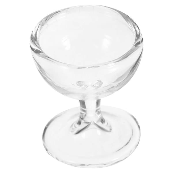Miniatyr vinglass til dukkehusdekorasjon Mini glassbeger