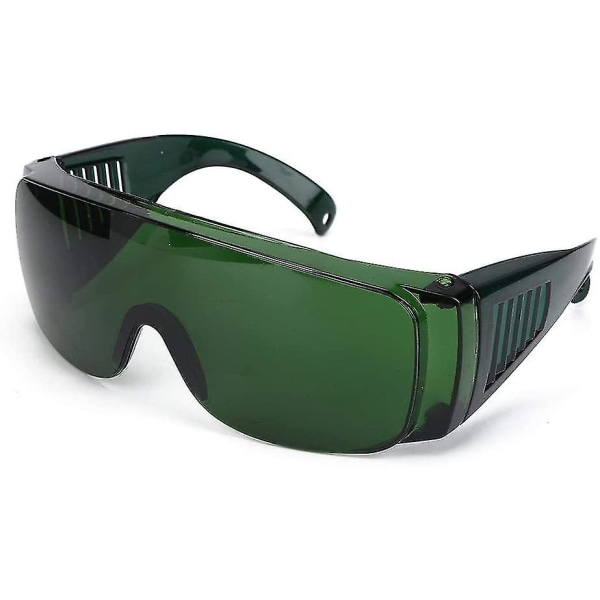 Säkerhetsglasögon. Laserglasögon. Säkerhetsglasögon. Industriella tillbehör. Filterglas (gröna)