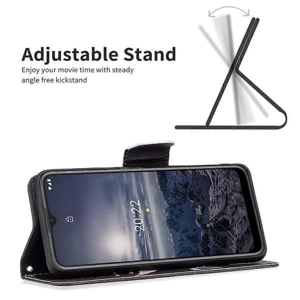 Läderfodral för Nokia G21 / G11 Smirk