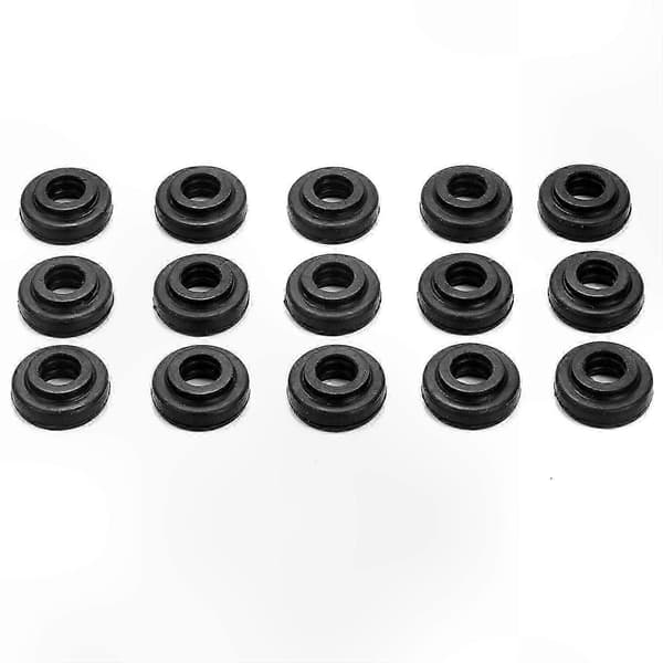 15PCS Ventilkåpsbulttätningar Kompatibla med E46 E39 E36 E60 525I 325I 330I X3 X5 M54 Motorspackelsats