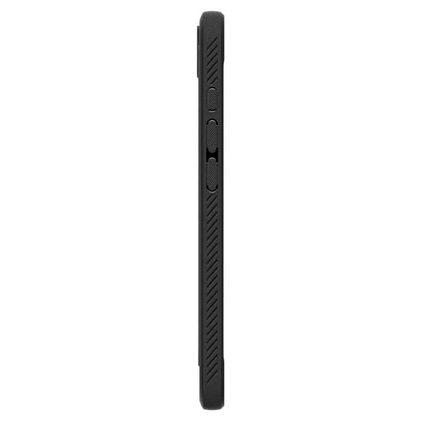 Spigen Rugged Armor MagSafe-deksel til iPhone 16e Sort Termoplastisk polyurethan (TPU)