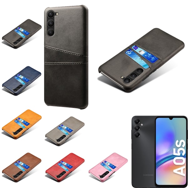 Kompatibel med Samsung Galaxy A05s cover kort - GRÅ GRÅ Samsung A05s