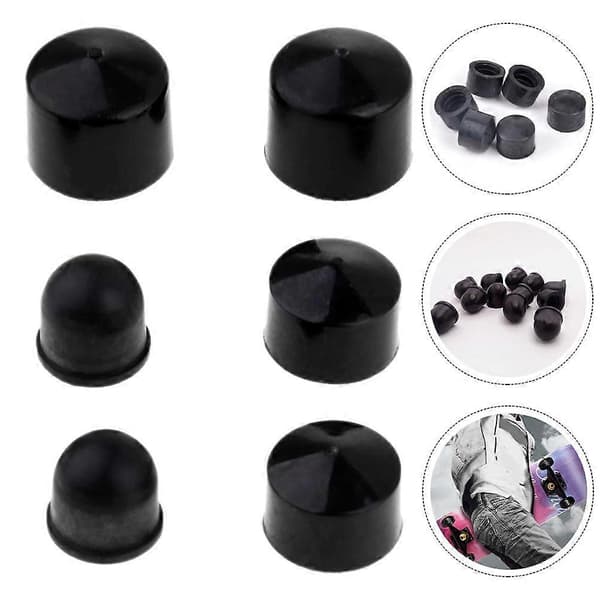Skateboard Pivot Cups Longboard Tillbehör för Stötdämpning 12 st