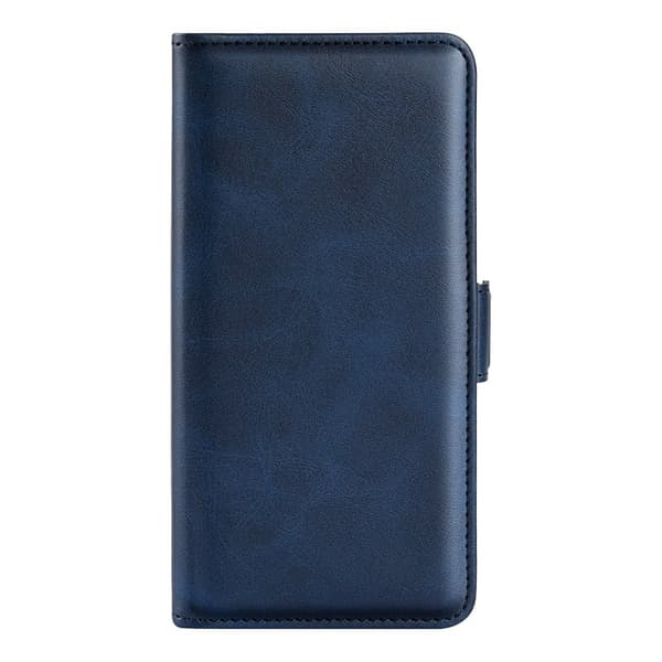 Samsung Galaxy S26 Case Genuine Leather Wallet Case - Blue