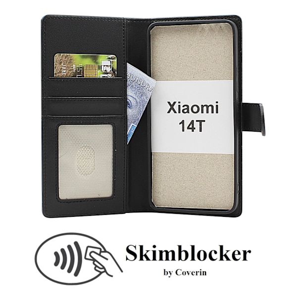 Skimblocker Xiaomi 14T 5G Magneettilompakkokotelo