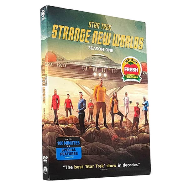 Star Trek: Strange New Worlds Sesong 1 DVD (4 disker) | Sci-Fi Eventyr Engelsk Versjon