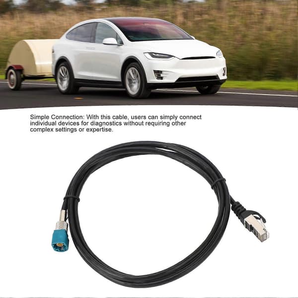 Diagnostic Service Cable 1013230 00 A Ethernet Repair Cable Replacement for Tesla Model S X 4 PIN CABLE