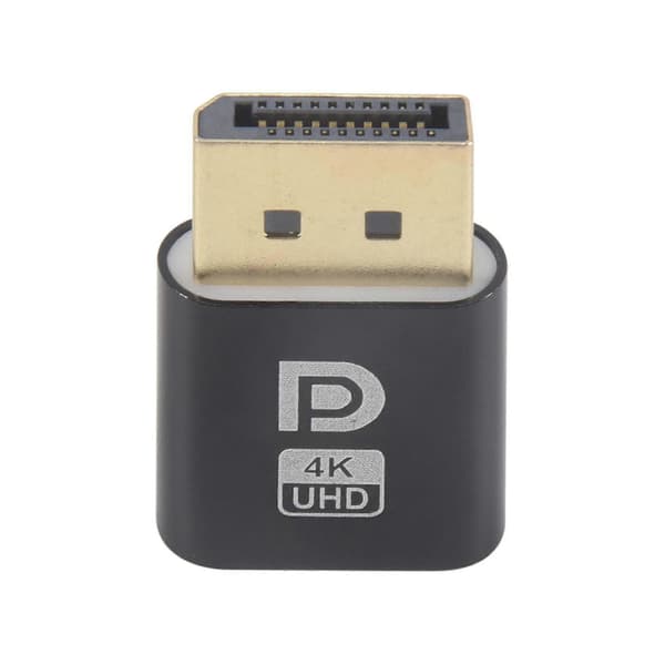 4K Displayport Dummy Plug DP Virtual Display Adapter EDID Headless ...