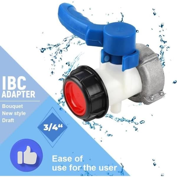 Hane - 1000L Tank - DN40 - IBC Adapter - Universal