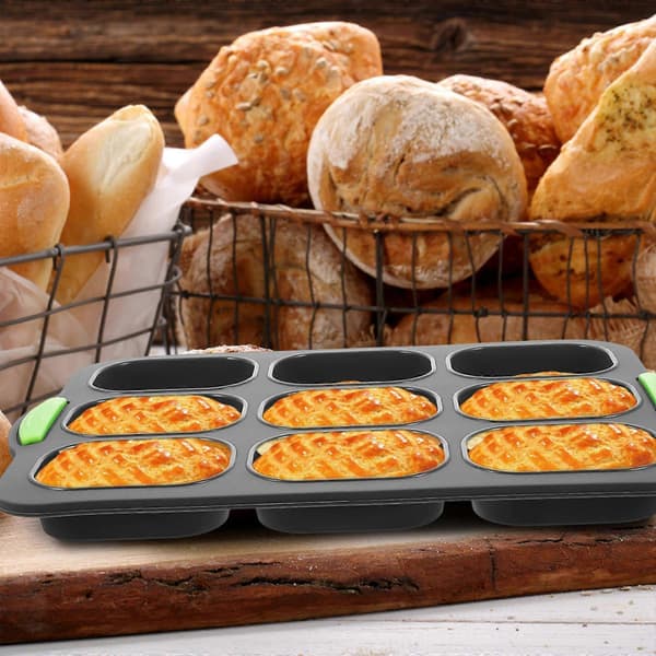 Non-Stick Silikon Kakform Värmebeständig Bakform för Hemmabruk 1 Styck