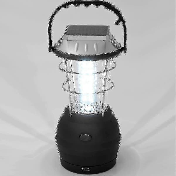 Solar vevlykta 36 LED för camping nödljus utomhusbruk