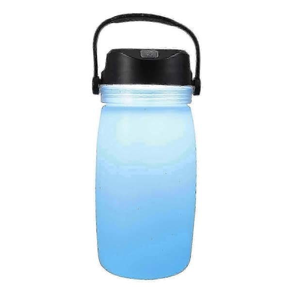 Bärbar Solcellsdriven Vattenkokare 730ml Abs Silikon Hopfällbar Design för Camping och Utomhusbruk