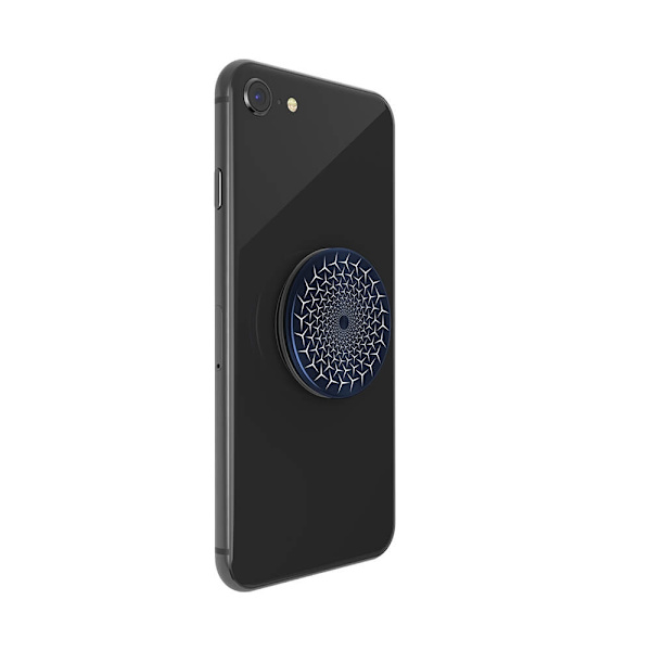 PopSockets Irrotettava ote jalustatoiminnolla LUXE Spin BackSpin Alum Propeller Blå 10