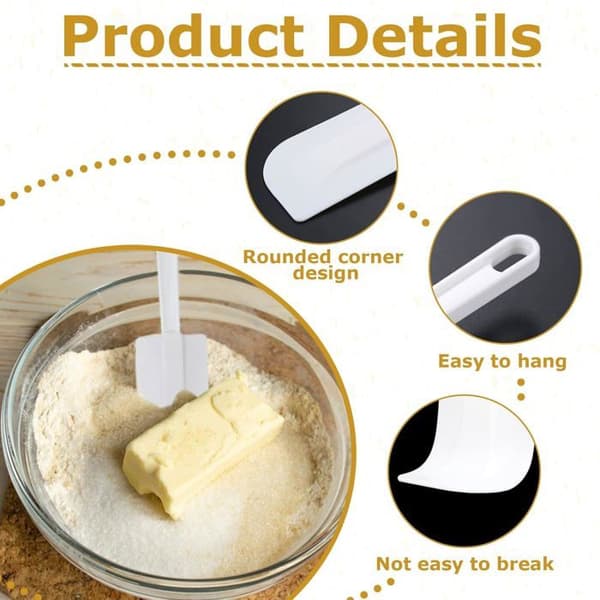 Dejskraber - Professionel - Silikone - Fleksibel - Non-stick
