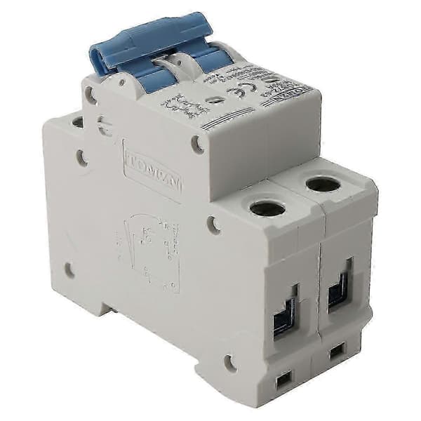 2P 1000V DC Mini effektbryter for solcelleanlegg - DC MCB beskyttelse for solcellepaneler 63A