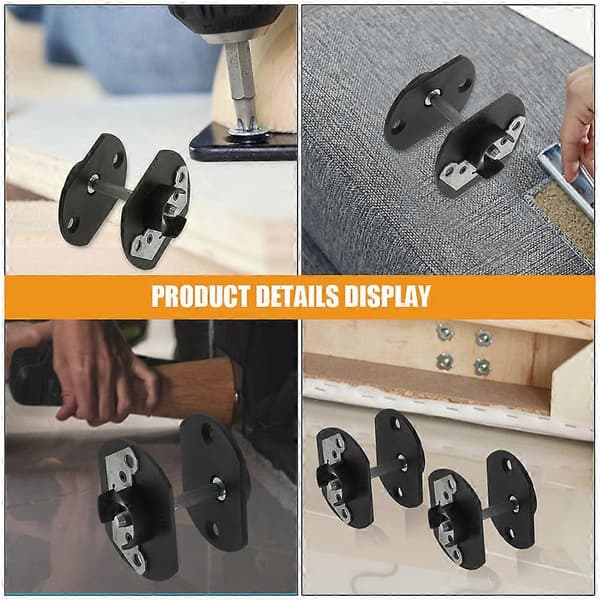 Sandwich Sofa Connector Pin Spænde til møbler med 2 sæt sektionsforbindere