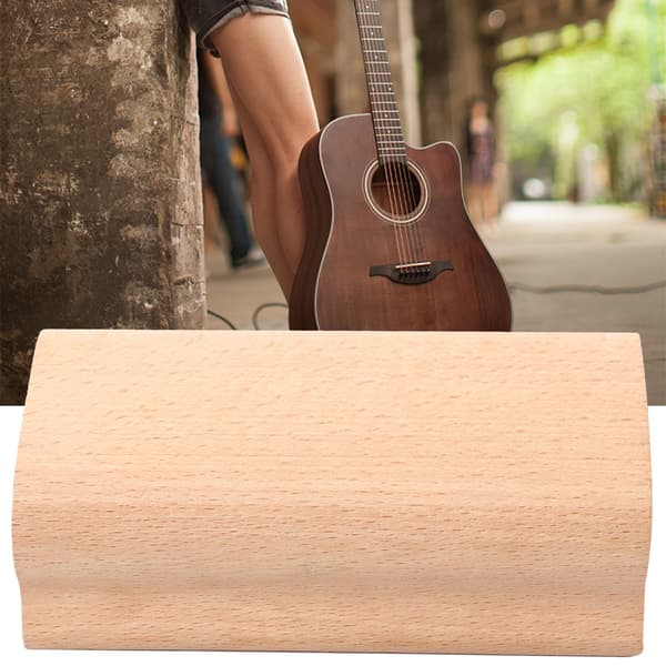 Gitarr Greppbräda Radius Slipkloss 7.25 Tum Bandnivelleringsverktyg med Sandpapper