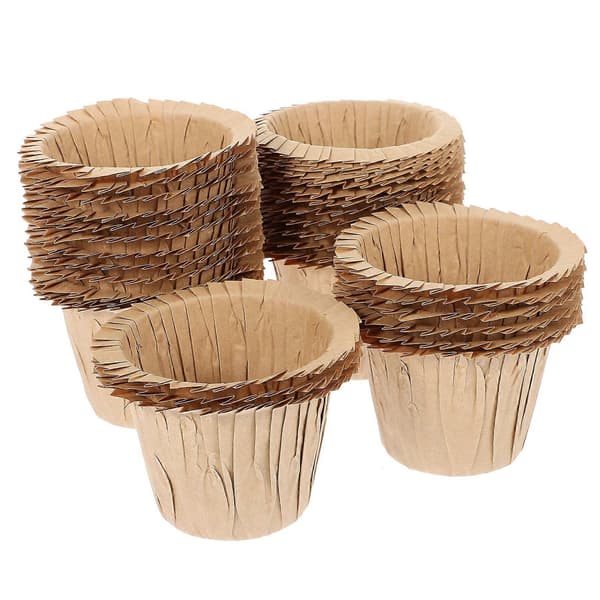 Kaffepappersbakformar Muffinsformar i papper för köksbruk, 30-pack