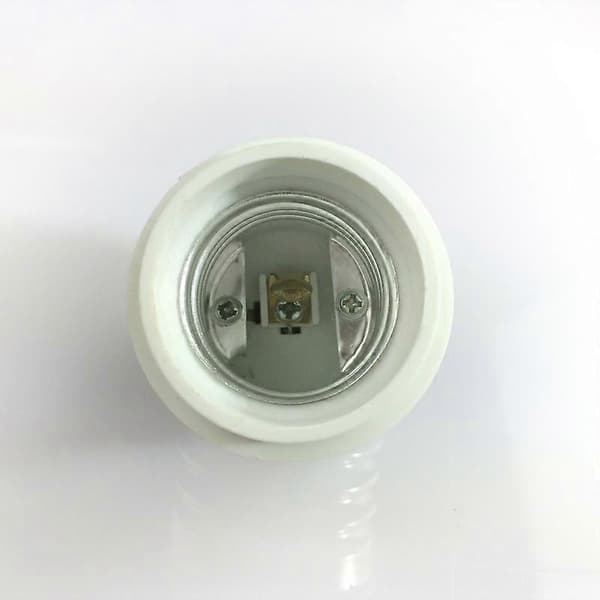 4x fatningsadapter - E40 til E27 fatningskonverter - E27 base lampeholderadapter til halogen LED-pære