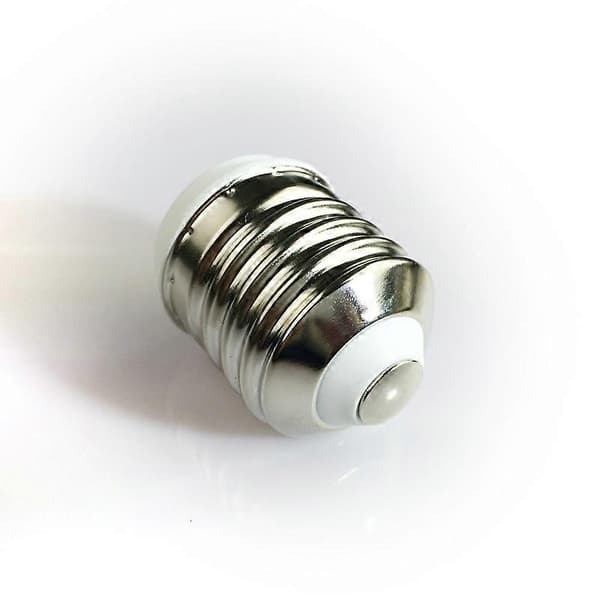 4x fatningsadapter - E40 til E27 fatningskonverter - E27 base lampeholderadapter til halogen LED-pære