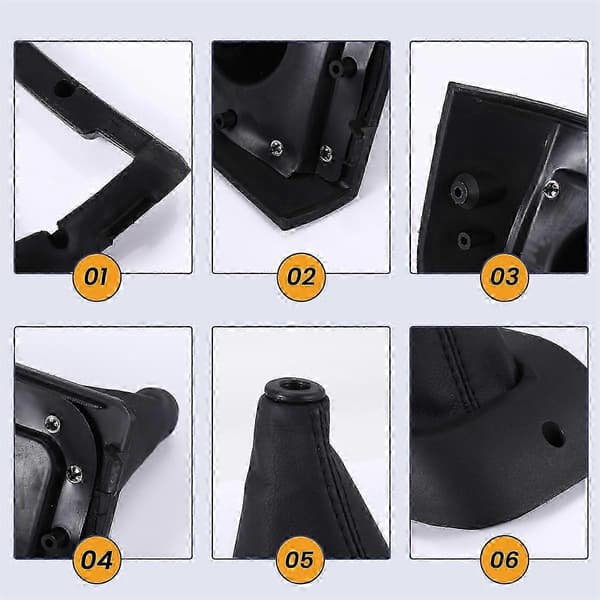 Gearskifteknop Støvdæksel til MB100 1996-2000 Black