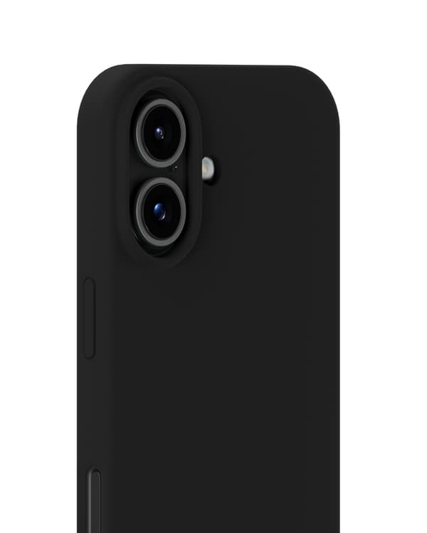 holdit iPhone 17 Mobilskall Silikon Svart Silikon