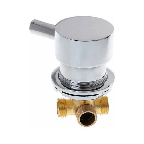 Dusjbatteri - DPZO - Blandebatteri - Messing - Krom - Vannbesparende