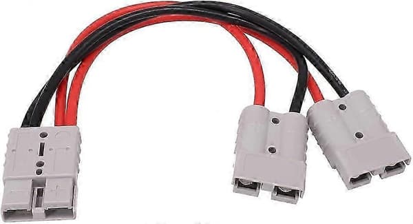 Batteristik 120A Hurtig Afbryderkabel Til Anderson Stik Til Dobbelt Y-adapter 50 cm