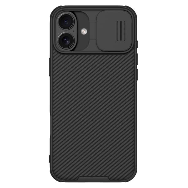 Nillkin CamShield -suojakuori iPhone 16 Plus, musta