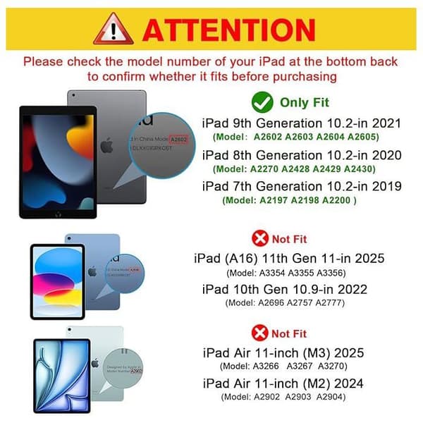 Fodral till iPad 10.2\" 9:e/8:e/7:e generationen (2021/2020/2019), axelrem, pennhållare - lila