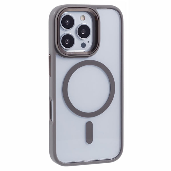 iPhone 16 Pro -kuori MagSafe harmaa 43