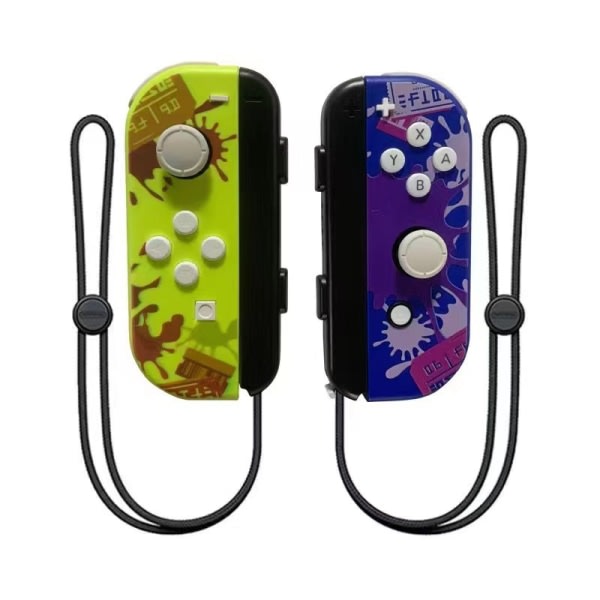 NS switch vänster och höger handtag joycon handtag switch bluetooth handtag med fjärrvakning och handrem New Jet 3 New Jet 3