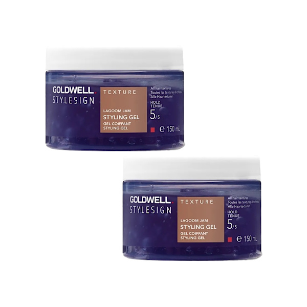 2-pak Goldwell Lagoom Jam Volume Gel 150ml Blue Blå