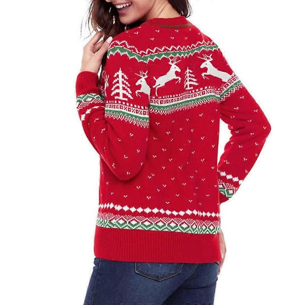 Kvinders grimme julesweater træ