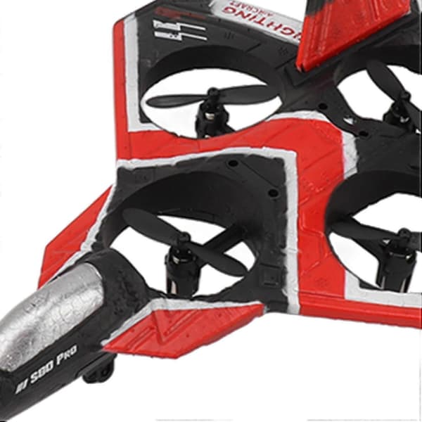 S80 RC Fastvinge Jetfly Flip 3 Hastigheter Lufttrykkposisjonering Kraftig Belysning