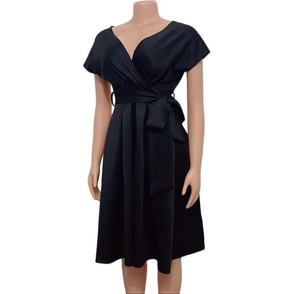 Dame Off Shoulder V-hals Aften Cocktail