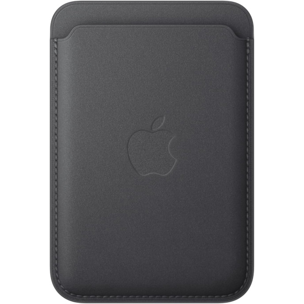 iPhone FineWoven Plånbok med MagSafe - Svart Svart (2024){F2]