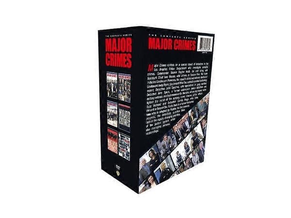 Major Crimes: The Complete Series DVD Box Set (24 disker) | Kriminaldrama engelsk versjon