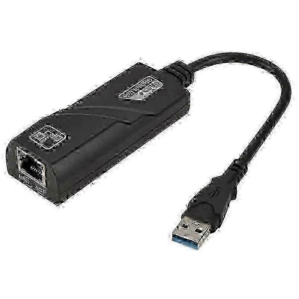 USB 3.0 Gigabit Ethernet-adapter 1000 Mbps netværkskort til Android TV bærbar computer stationær computer